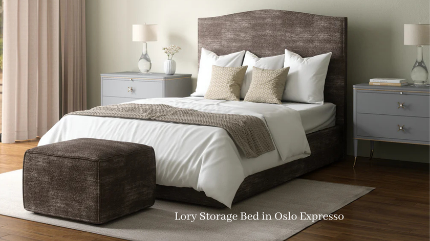 Clearance Lory  6’0 Super King Storage Oslo Espresso
