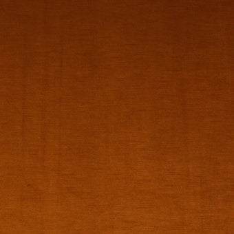 Medici burnt orange velvet upholstery fabric – The Sleep Co