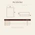 Mia Roll Out Action Sofa Bed (Pre Order 10 weeks)