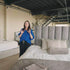 Harper Bed Frame - Wing Design with Large Flutes