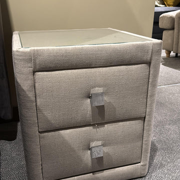 Clearance Richmond Bedside Table in Siena Pearl @ 50% Off