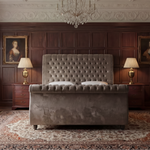 Ambrose upholstered bed frame by The Sleep Co