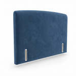 Dreamer upholstered headboard in Medici Airforce Blue