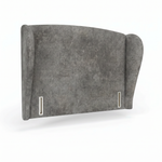 Durham upholstered headboard fabric detail