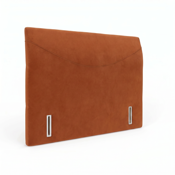 Essex upholstered headboard in Medici Burnt Orange