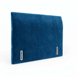 Essex upholstered headboard in Velvet Azure