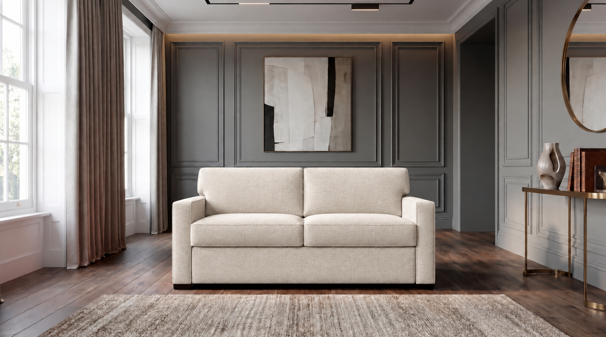 Jessica Large 2 Seater sofa bed in Oslo Cream